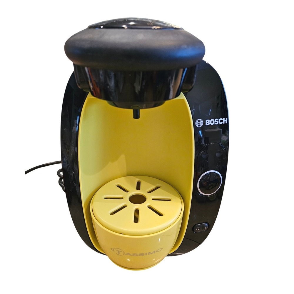 Bosch Tassimo T12 Single Serve Coffee Maker Black Yellow CTPM02UC